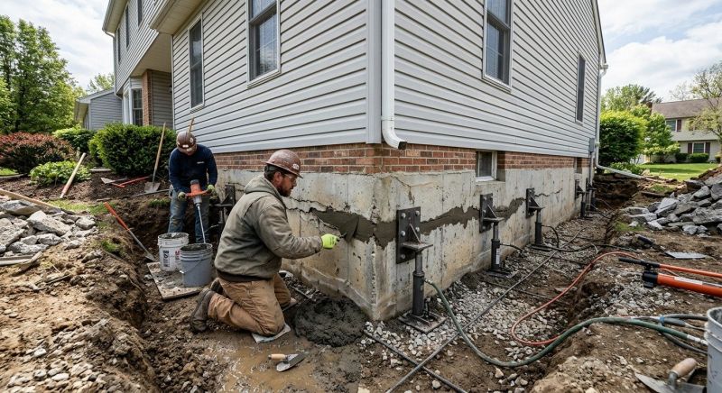 Top Concrete Foundation Repair Companies in Pendleton, IN